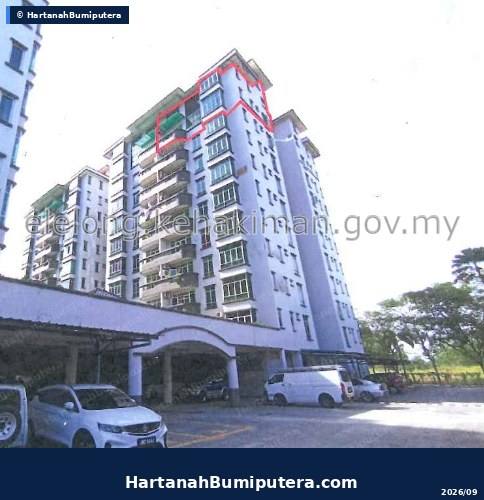 Hartanah Lelong — Pangsapuri Perling, Jalan Undan 8, Taman Perling, 81200, Johor Bahru, Johor