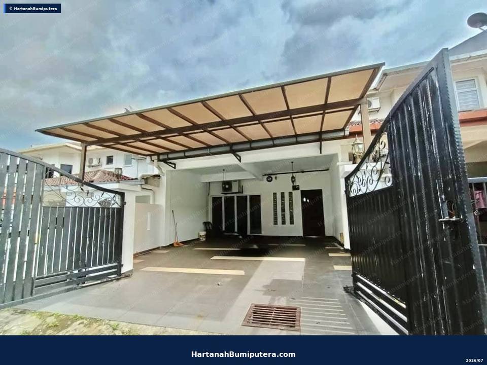 Kitchen Extended : 2 storey terrace PUJ 5 Taman Puncak Jalil Seri Kembangan