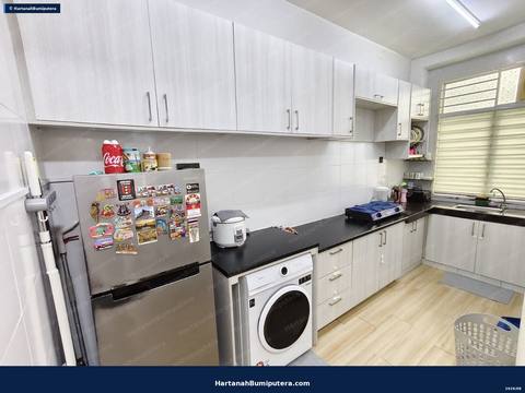 Fully Furnished : Pangsapuri Saujana Permai 1, Mutiara Heights, Kajang