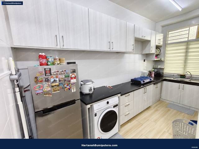 Fully Furnished : Pangsapuri Saujana Permai 1, Mutiara Heights, Kajang