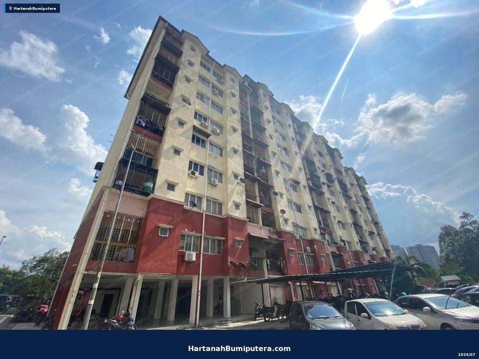 Below market : Pangsapuri Kenanga Taman Anggerik Perdana Kajang