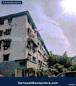 Hartanah Lelong — Unit No. XX-XX-XX, Anjung B, Pangsapuri Jati, Jalan KP 1/6, Kota Perdana, 43300, Seri Kembangan, Selangor — gambar 1