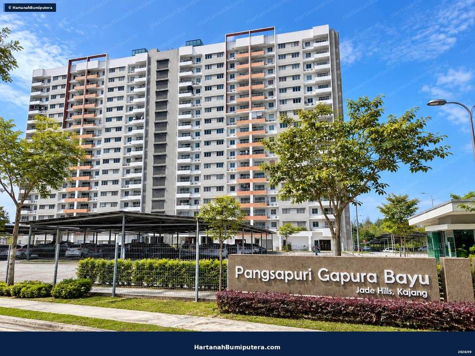 Strata ready : Pangsapuri Gapura Bayu Jade Hills Kajang Selangor.