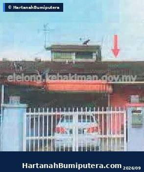Hartanah Lelong — No. XX, Jalan Songket, Taman Maznah, 41000, Klang, Selangor