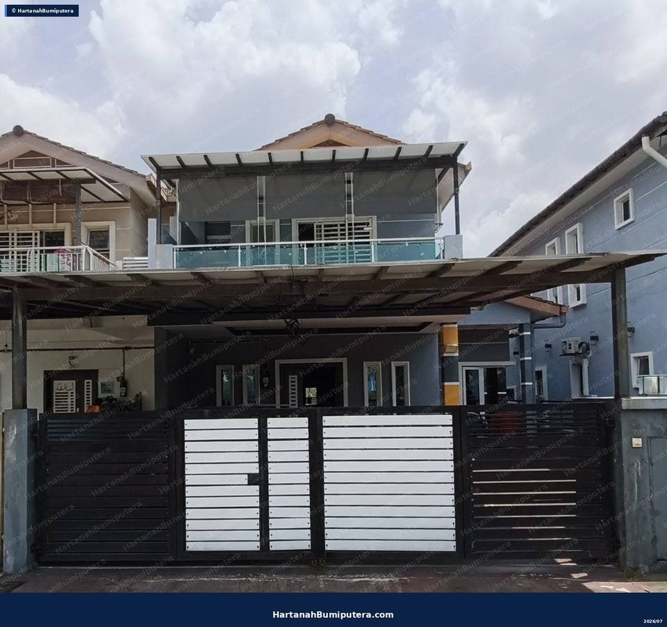 Semi D cantik Menghadap Tasik : 2 tingkat Semi D Cluster Taman Desiran Bayu Puchong