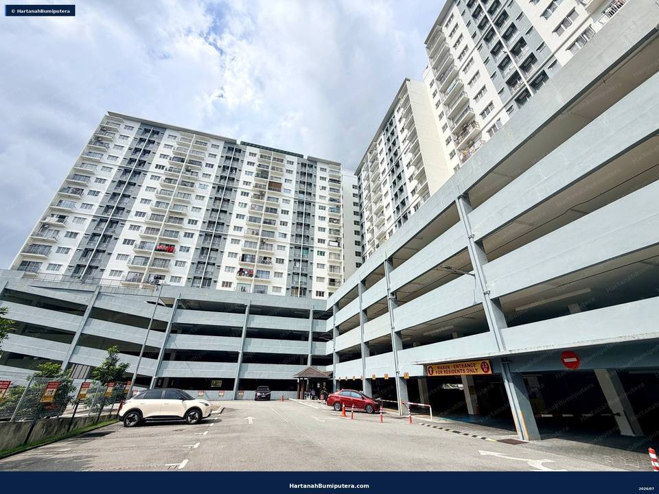 Matured area : Pangsapuri Puncak Saujana Kajang