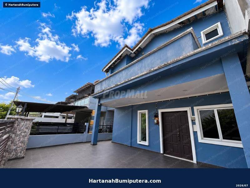 Facing Lake : 2 storey Semi D cluster Taman Desiran Bayu Puchong