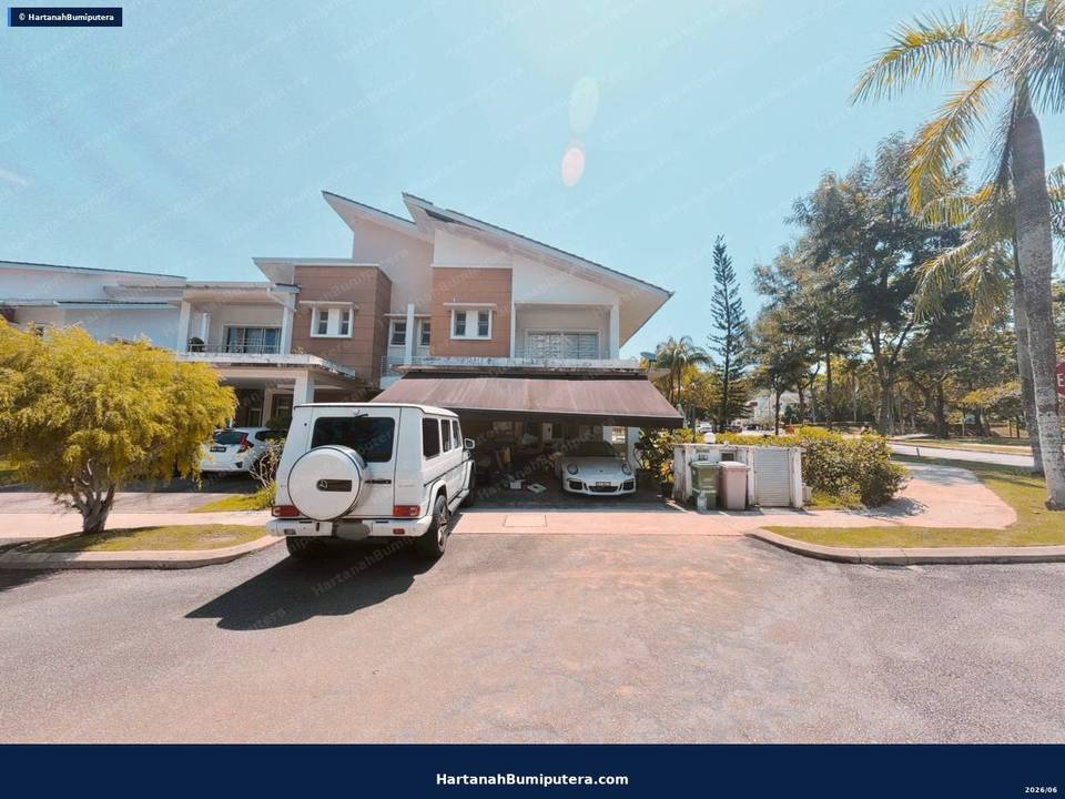 Semi D Corner below Market Value : 2 storey semi D Corner Presint 15 Putrajaya