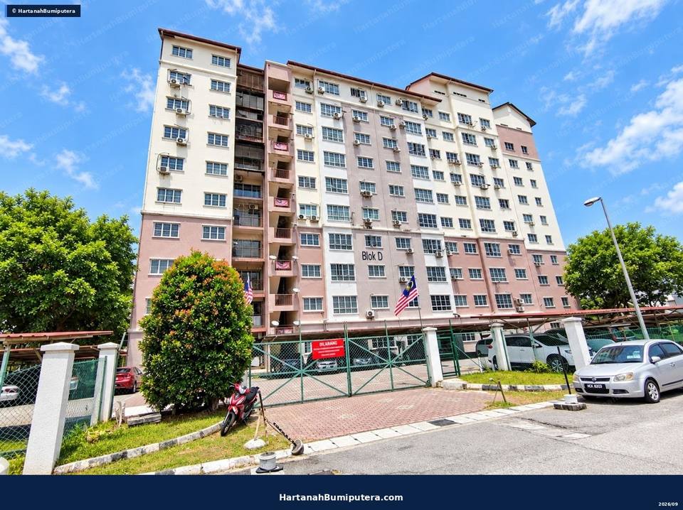 Dekat UKM  Dan Stesen Keretapi Kajang 2 : Apartment Bangi Idaman Seksyen 5 Bandar Baru Bangi