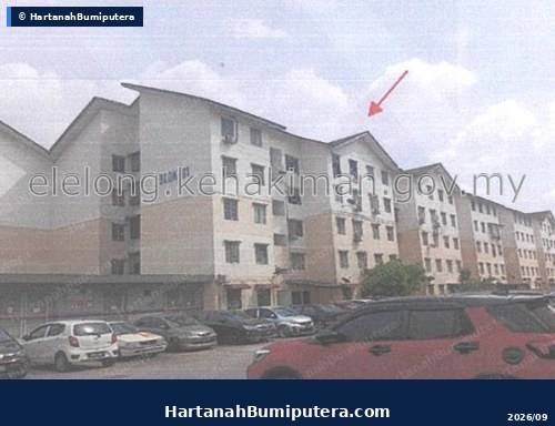 Hartanah Lelong — Unit No. XX-XX-XX, Block XX, Pangsapuri Sri Ayu, Lebuh Kebun Nenas 1/KS7, Bandar Putera, 41000, Klang, Selangor