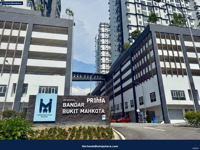 Freehold  : Apartment PRIMA Bandar Bukit Mahkota