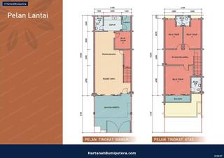 Rumah Teres Dua Tingkat Jenderam Hilir — gambar 18