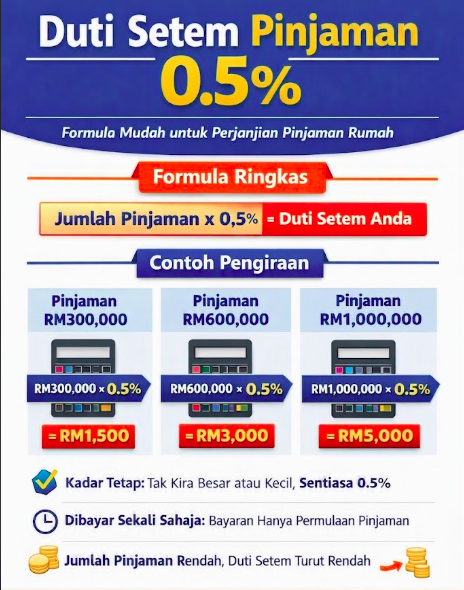 Duti Setem Perjanjian Pinjaman: Bil Kedua Yang Ramai Pembeli Terlupa