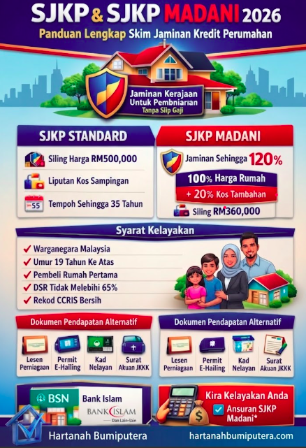 SJKP & SJKP Madani 2026: Panduan Lengkap Skim Jaminan Kredit Perumahan