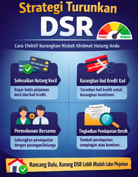 Nisbah Khidmat Hutang (DSR): Nombor Yang Menentukan Sama Ada Pinjaman Rumah Anda Diluluskan
