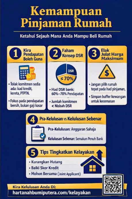 Cara Semak Kemampuan Pinjaman Rumah Sebelum Mula Mencari