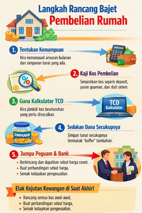 Kos Sebenar Beli Rumah: Lebih Daripada Sekadar Deposit 10%