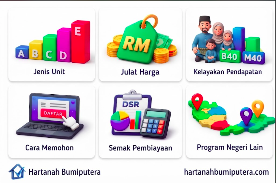 Rumah Selangorku: Jenis, Harga & Kelayakan Ikut Pendapatan Isi Rumah