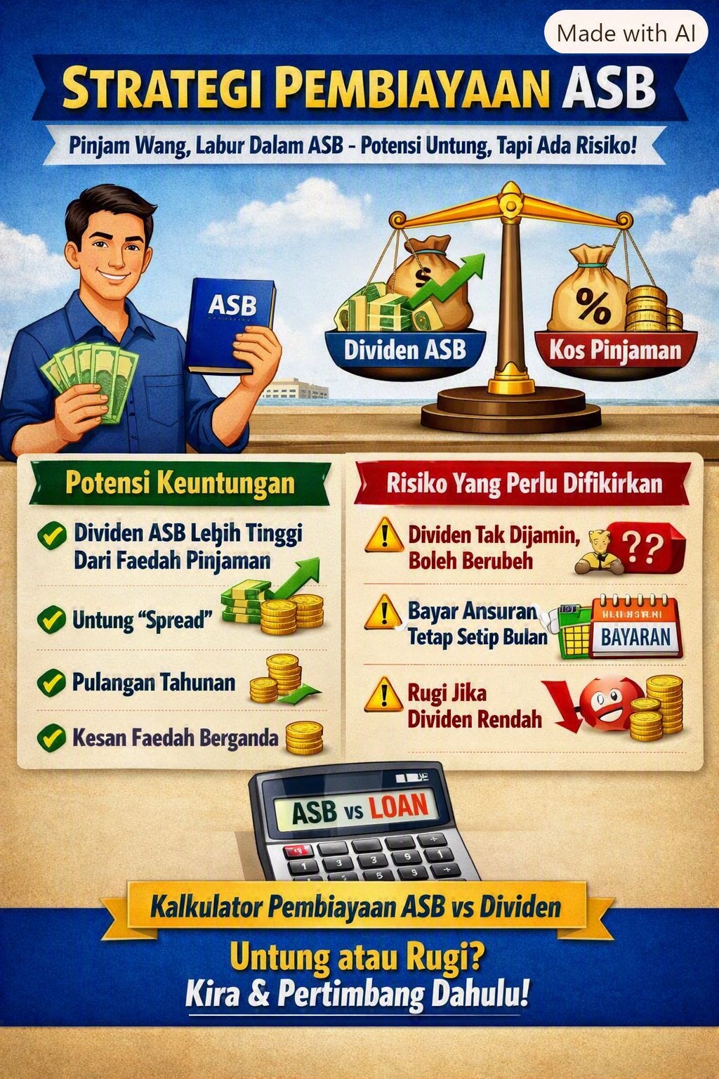 Ambil Loan ASB? Ini Cara Kira Sama Ada Ia Berbaloi