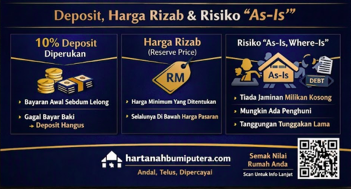 Panduan Lengkap Beli Hartanah Lelong di Malaysia