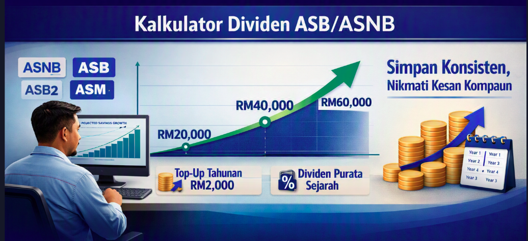Unjuran Dividen ASB dan Dana ASNB Lain, Berdasarkan Sejarah Sebenar