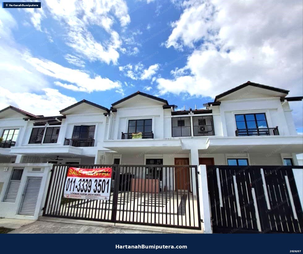 A nice spacious terrace : 2 storey superlink Malkoha Alam Sari Bangi — gambar 3