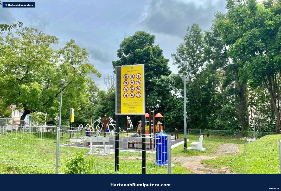 Facing Playground : 2 storey Taman Bukit Emas Seri Kembangan — gambar 3