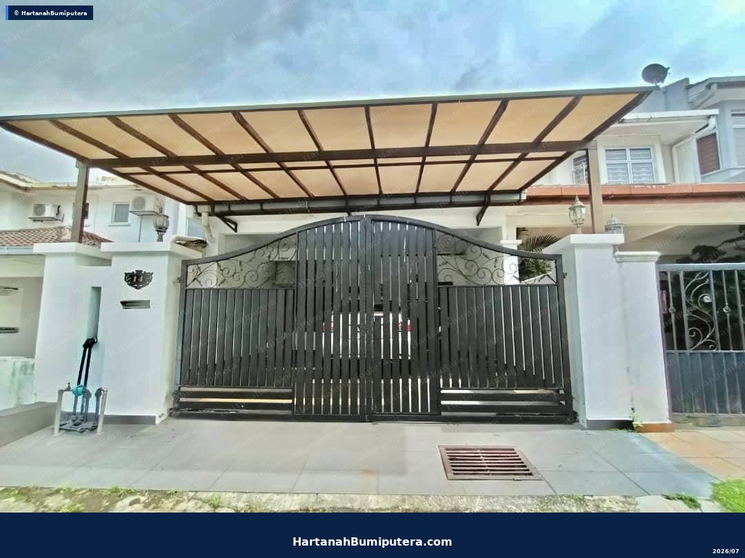 Kitchen Extended : 2 storey terrace PUJ 5 Taman Puncak Jalil Seri Kembangan — gambar 2
