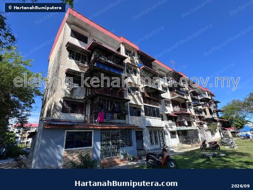 Hartanah Lelong — Unit No. XX, Blok XX, Pangsapuri PKNS, Jalan Selar 17/26, Seksyen 17, 40200, Shah Alam, Selangor