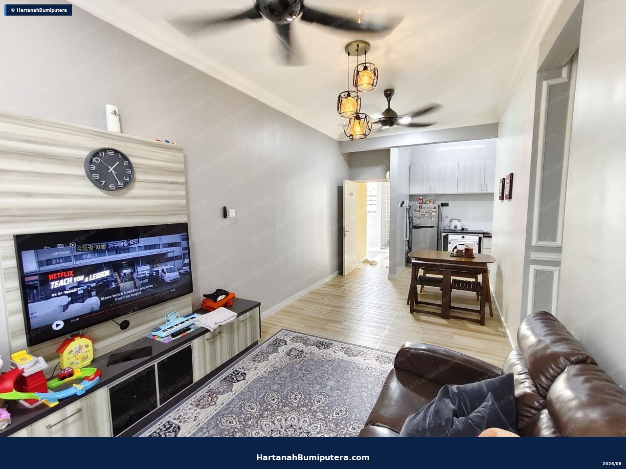 Fully Furnished : Pangsapuri Saujana Permai 1, Mutiara Heights, Kajang — gambar 3