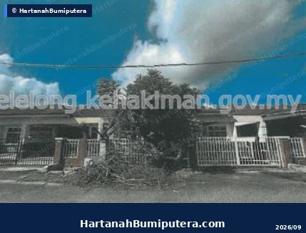 Hartanah Lelong — SI 191, JALAN SERULING JAYA 6, TAMAN SERULING JAYA, 78300, MASJID TANAH, Melaka