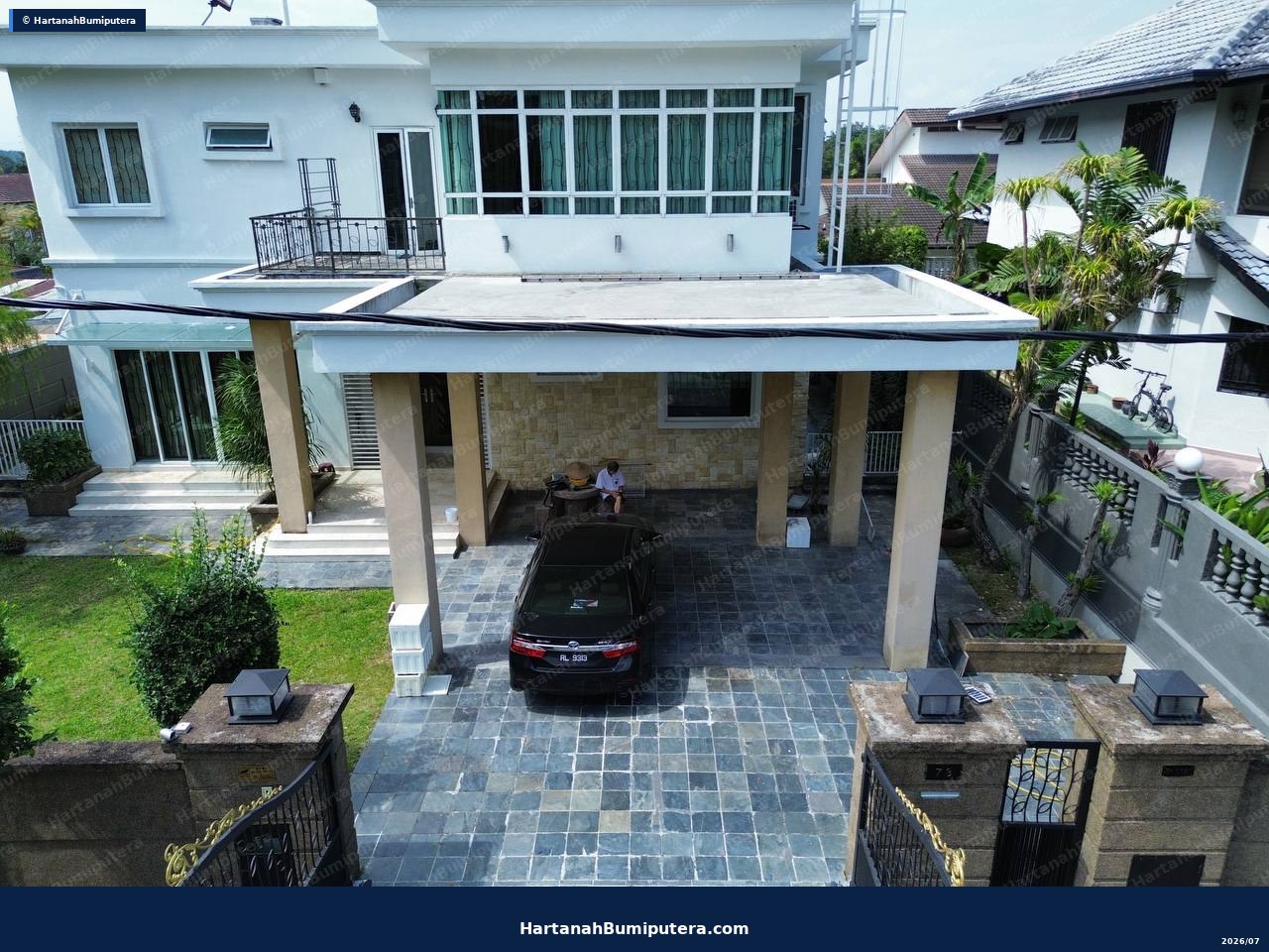 Facing Open : Double Storey Bungalow Taman Villa Heights, Kajang — gambar 2