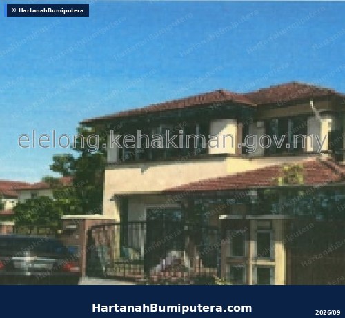 Hartanah Lelong — No. XX, Jalan Kemuning Permai 33/42D, Section 33, Taman Kemuning Utama, 40400, Shah Alam, Selangor