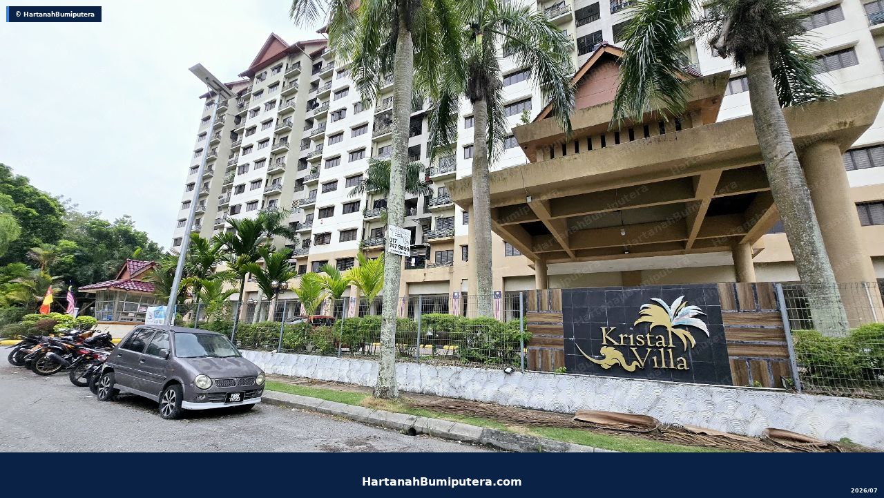 Freehold near KTM Kajang 2 Station : Kristal Villa Kondo Kajang 2 Kajang