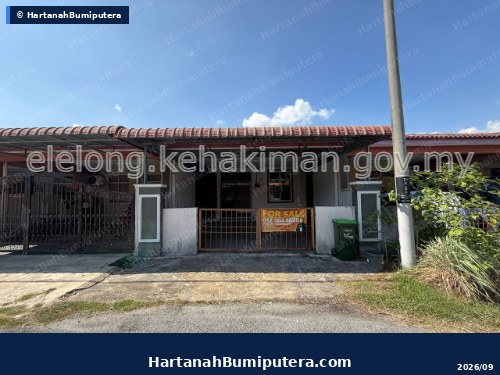 Hartanah Lelong — No. XX, Jalan Changlun, Taman Bersatu, 06000, Jitra, Kedah