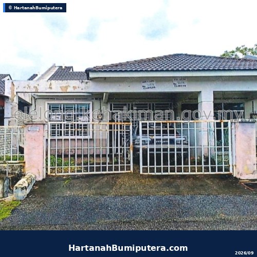 Hartanah Lelong — SI 448, JALAN SERULING JAYA 15, TAMAN SERULING JAYA, 78300, MASJID TANAH, Melaka