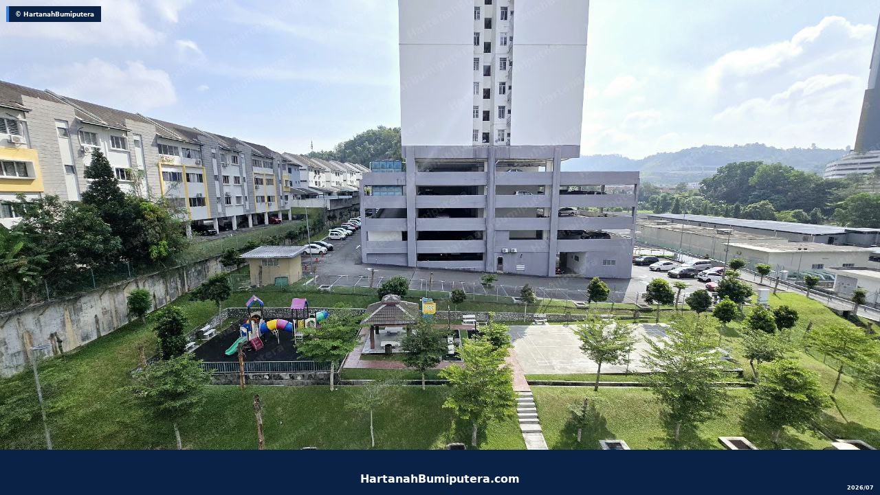 Partial Furnished apartment in matured area : Pangsapuri Saujana Permai Kajang — gambar 3