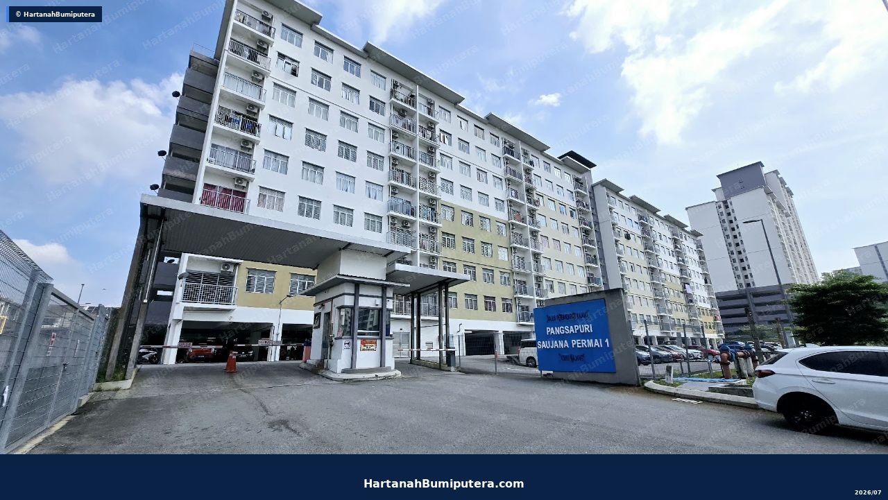 Partial Furnished apartment in matured area : Pangsapuri Saujana Permai Kajang — gambar 2