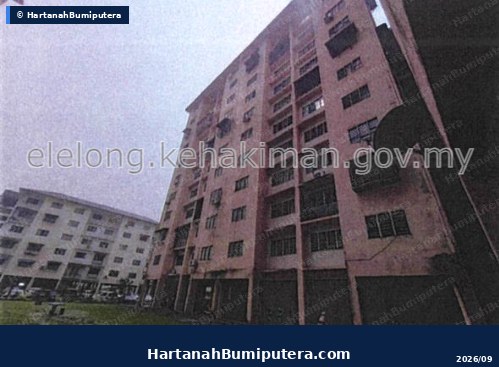 Hartanah Lelong — XX-XX-XX, Blok XX, Jalan Sri Kenari 8, Rumah Pangsa Taman Sri Kenari, 43000, Kajang, Selangor