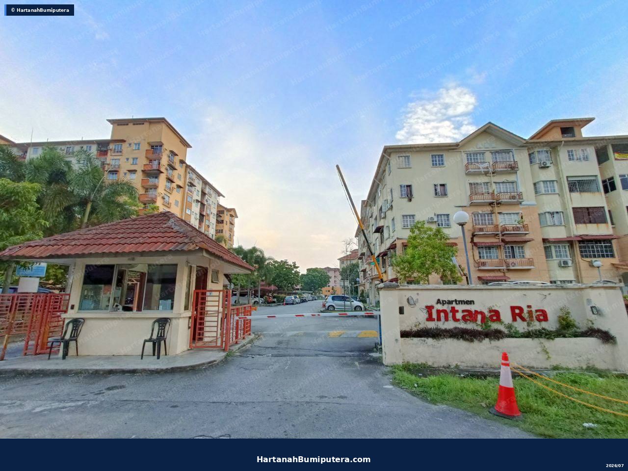Unit Mampu Milik di Lokasi Matang : Apartment Intana Ria Seksyen 7 Bandar Baru Bangi