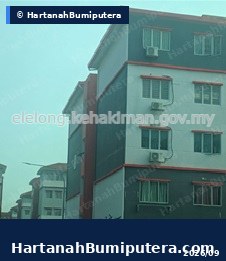 Hartanah Lelong — Unit No. XX-XX-XX, Rumah Pangsa Sri Saujana, Jalan SP 4/2, 42610, Bandar Saujana Putra, Jenjarom, Selangor