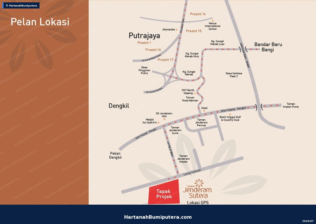 Rumah Teres Dua Tingkat Jenderam Hilir — gambar 17