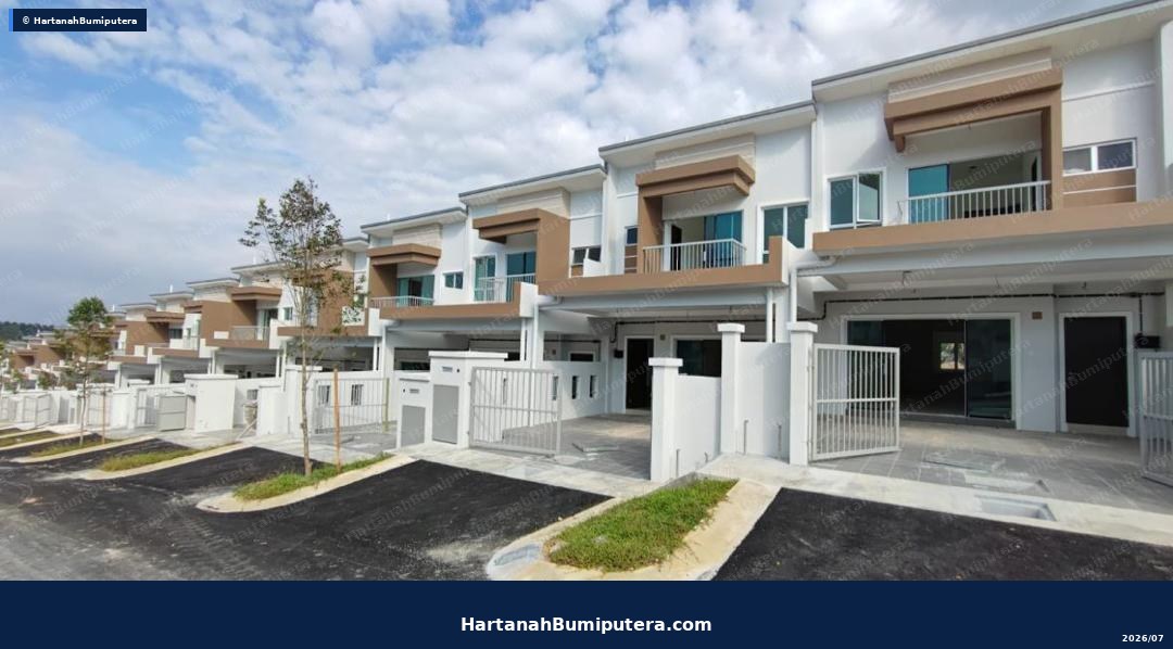 Rumah Teres Dua Tingkat Jenderam Hilir — gambar 2