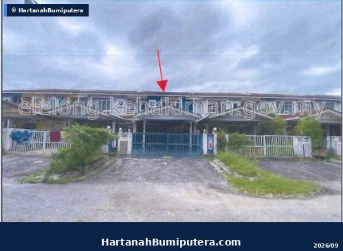 Hartanah Lelong — No. XX, Jalan Mahagoni 3C/1, Seksyen 4, Bandar Utama Batang Kali, 44300, Batang Kali, Selangor