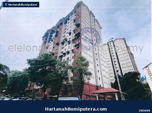 Hartanah Lelong — Unit No. XX-XX, Block XX, Gugusan Teratai, Jalan Cecawi 6/30, Seksyen 6, Kota Damansara, 47810, PETALING JAYA, Selangor